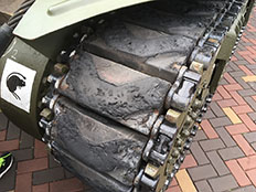 Britse bevrijdingskolonne in Mierlo.